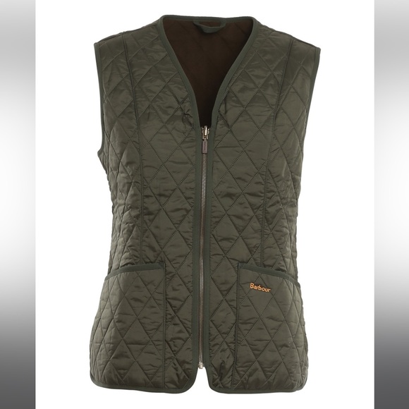 COPY - Barbour - Fleece Betty Vest - Dark Olive - Size 10 - New in Package - Picture 1 of 3